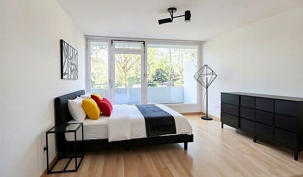Appartamento a 3.5 camere | München-Bogenhausen | 703051 | Schlafen - (KI generiert)