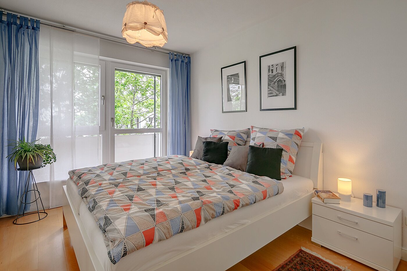 Appartamento a 2 camere | München-Allach | 1903ML6 | Schlafzimmer mit..