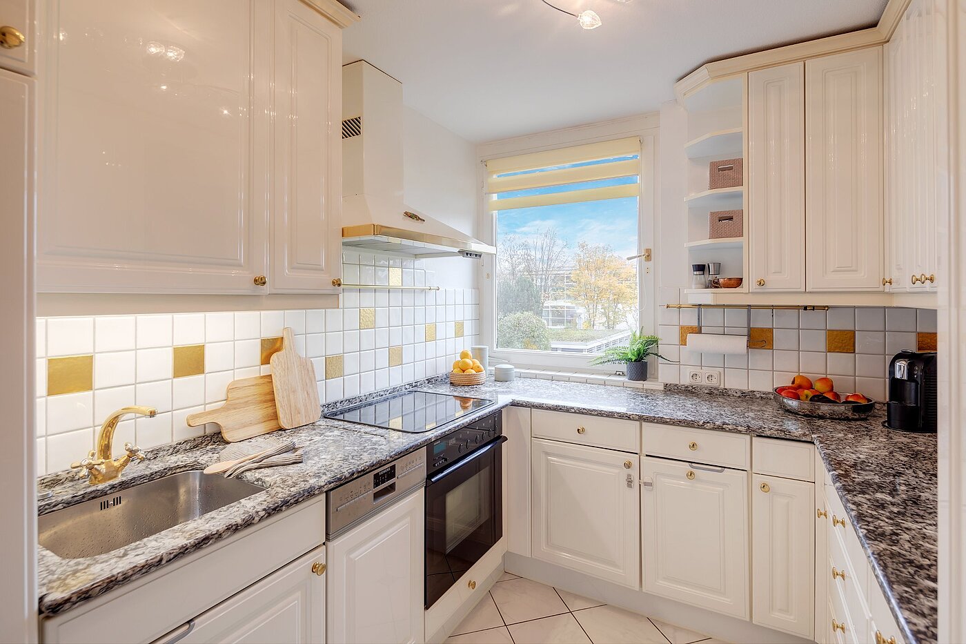 Appartamento a 3 camere | München-Perlach | 2010ML5 | Küche mit Fenster