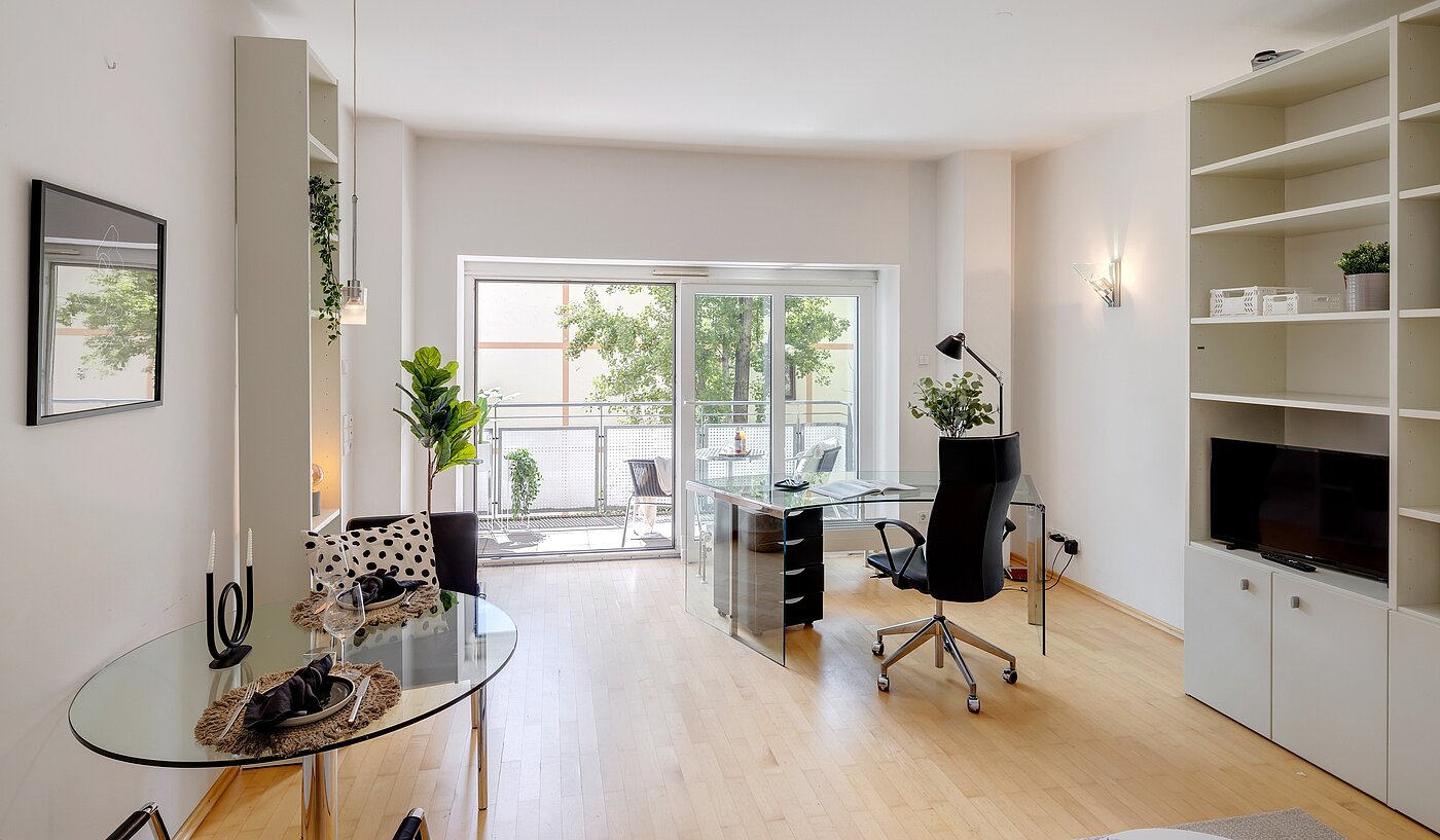 Appartamento a 1 camera | München-Maxvorstadt | 2206ML5 | Modernes Apartment mit Designermöbeln,...