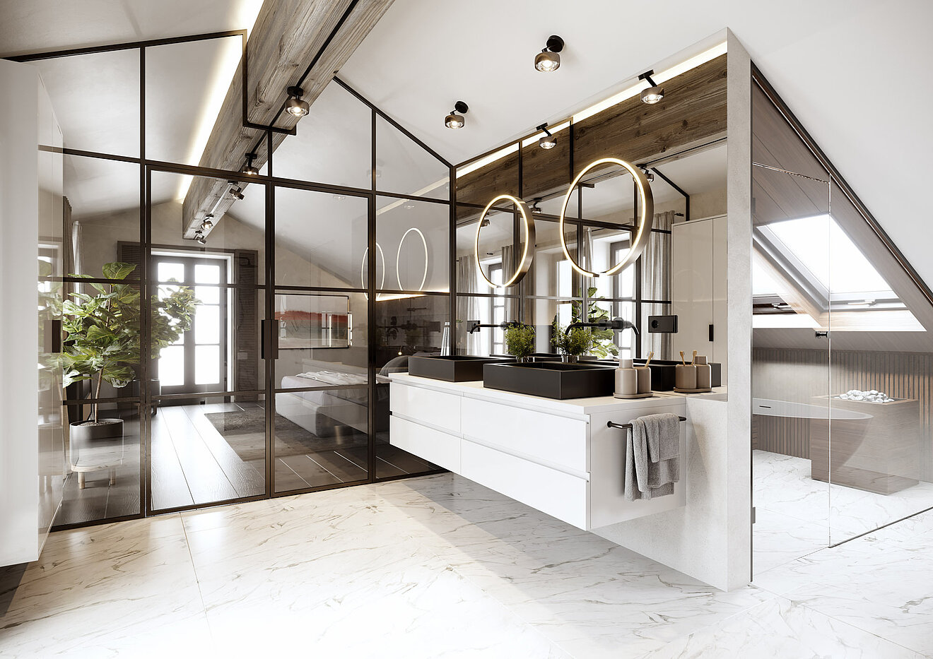 Proprietà speciale a 15 camere | Bad Wiessee | 701592 | Landhaus Master Bath
