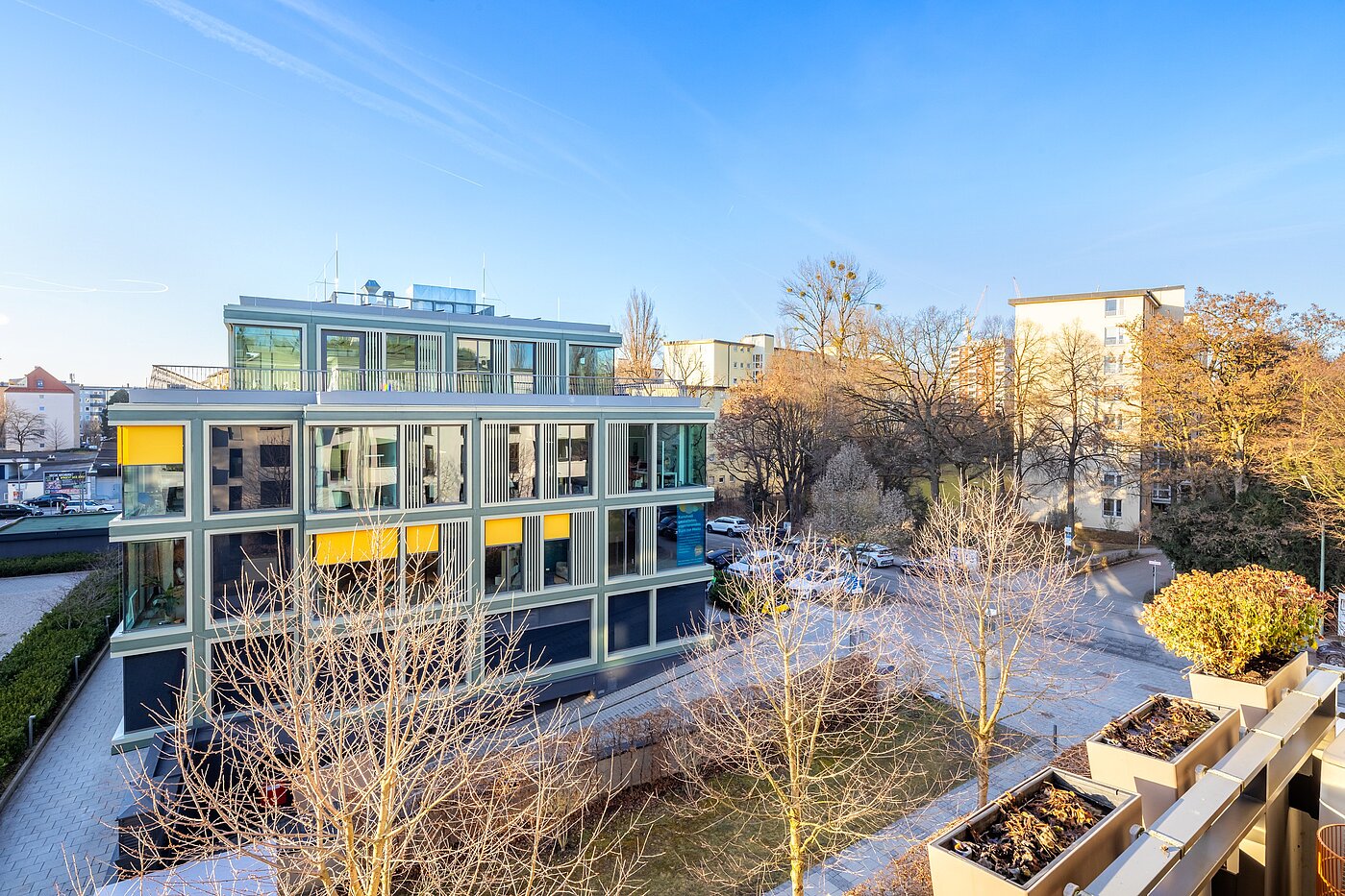 Appartamento a 4 camere | München-Bogenhausen | 70380 | ... vom Balkon