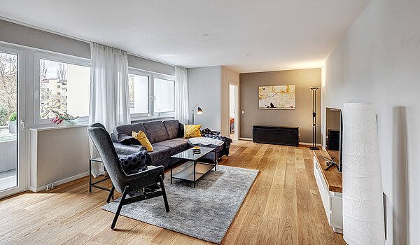 Appartamento a 3.5 camere | München-Au | 704231 | Wohnzimmer