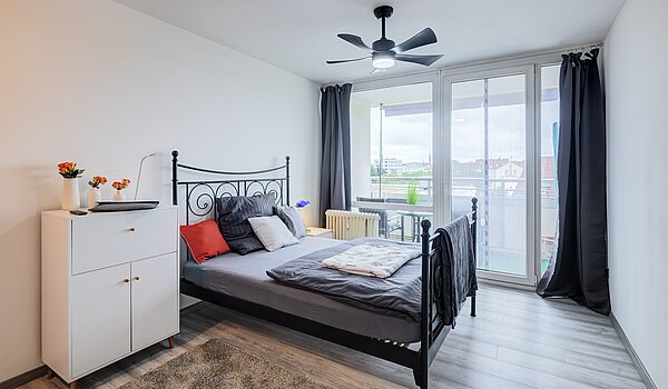 Appartamento a 1 camera | München-Haidhausen | 70482 | Schlafbereich