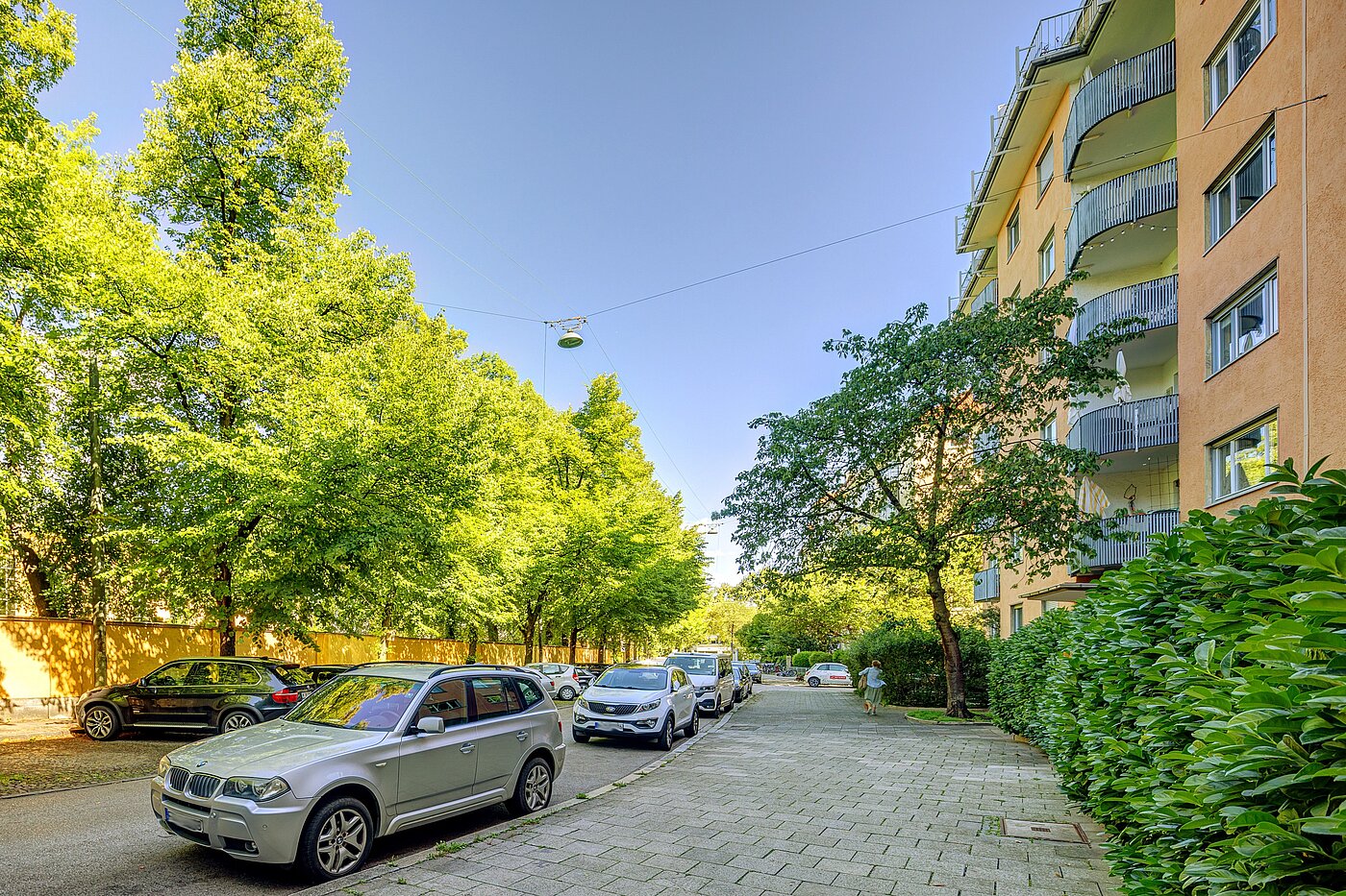 Apartment a 1 camera | München-Schwabing | 70198 | Umgebung im Sommer
