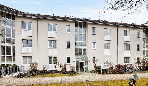 Appartamento a 2 camere | Poing | 70373 | Außenansicht