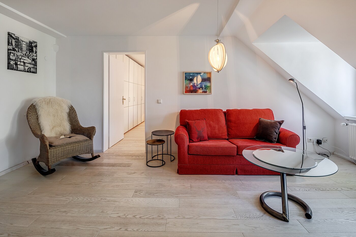 Appartamento a 2 camere | München-Isarvorstadt | 70089 | Wohnbereich