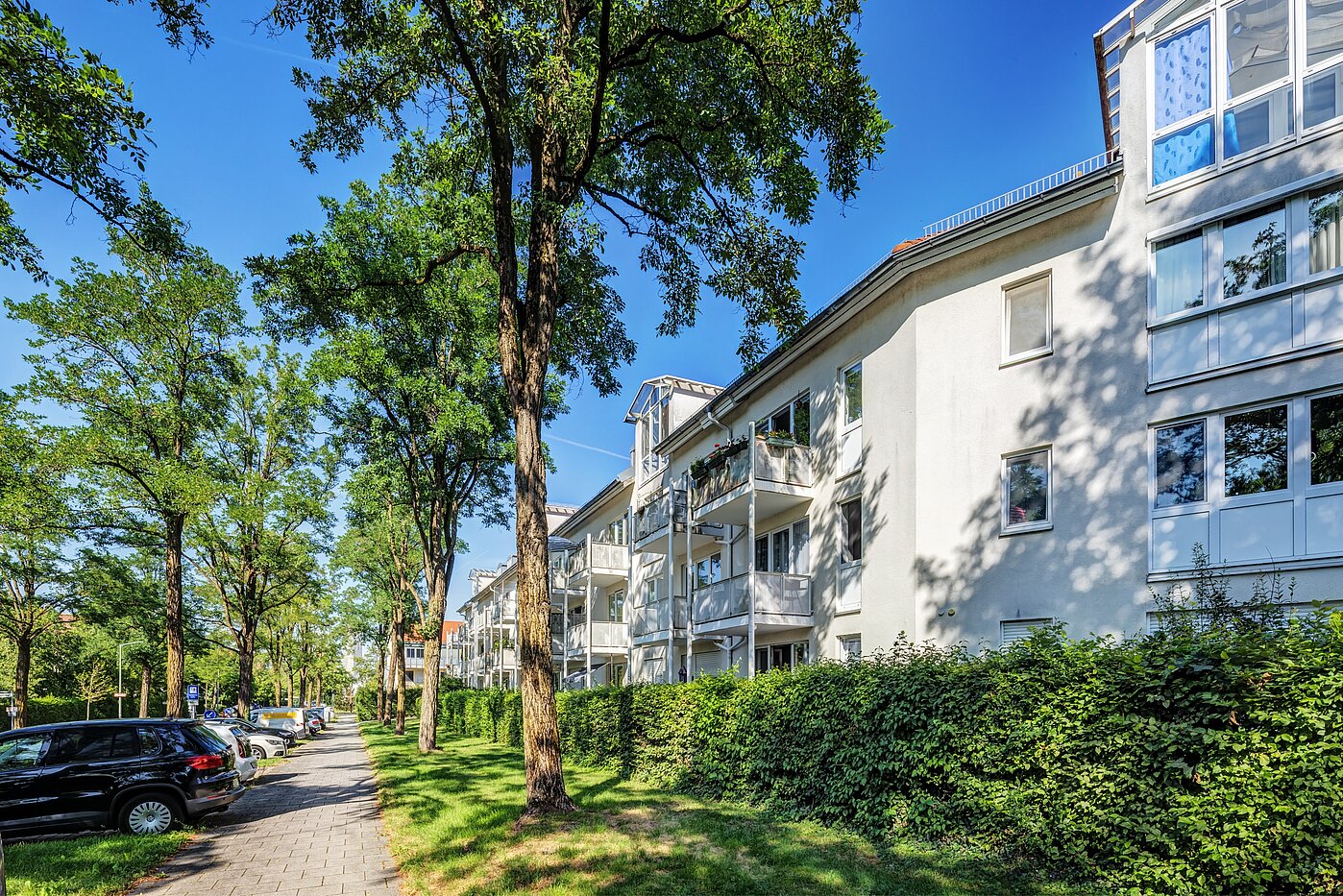 Appartamento a 2 camere | Poing | 70373 | Außenansicht