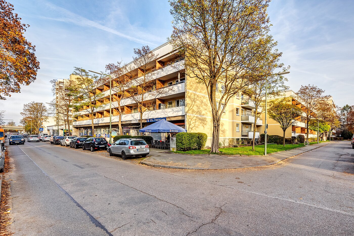 Appartamento a 2 camere | München-Freimann | 70158 | Ansicht von der Straße