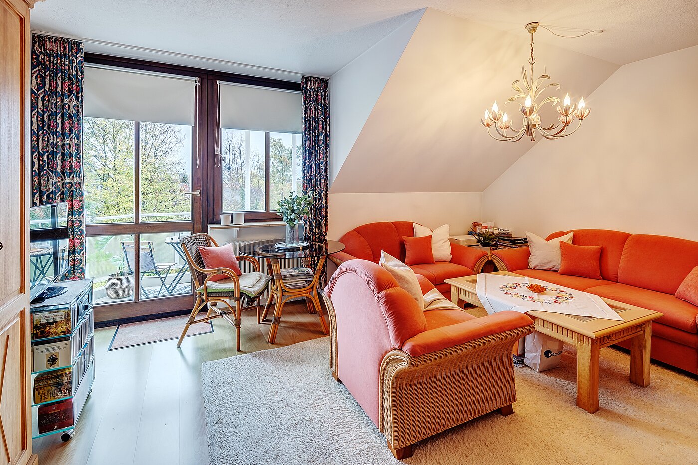 Appartamento a 2 camere | Germering | 70029 | Zugang zum Südbalkon