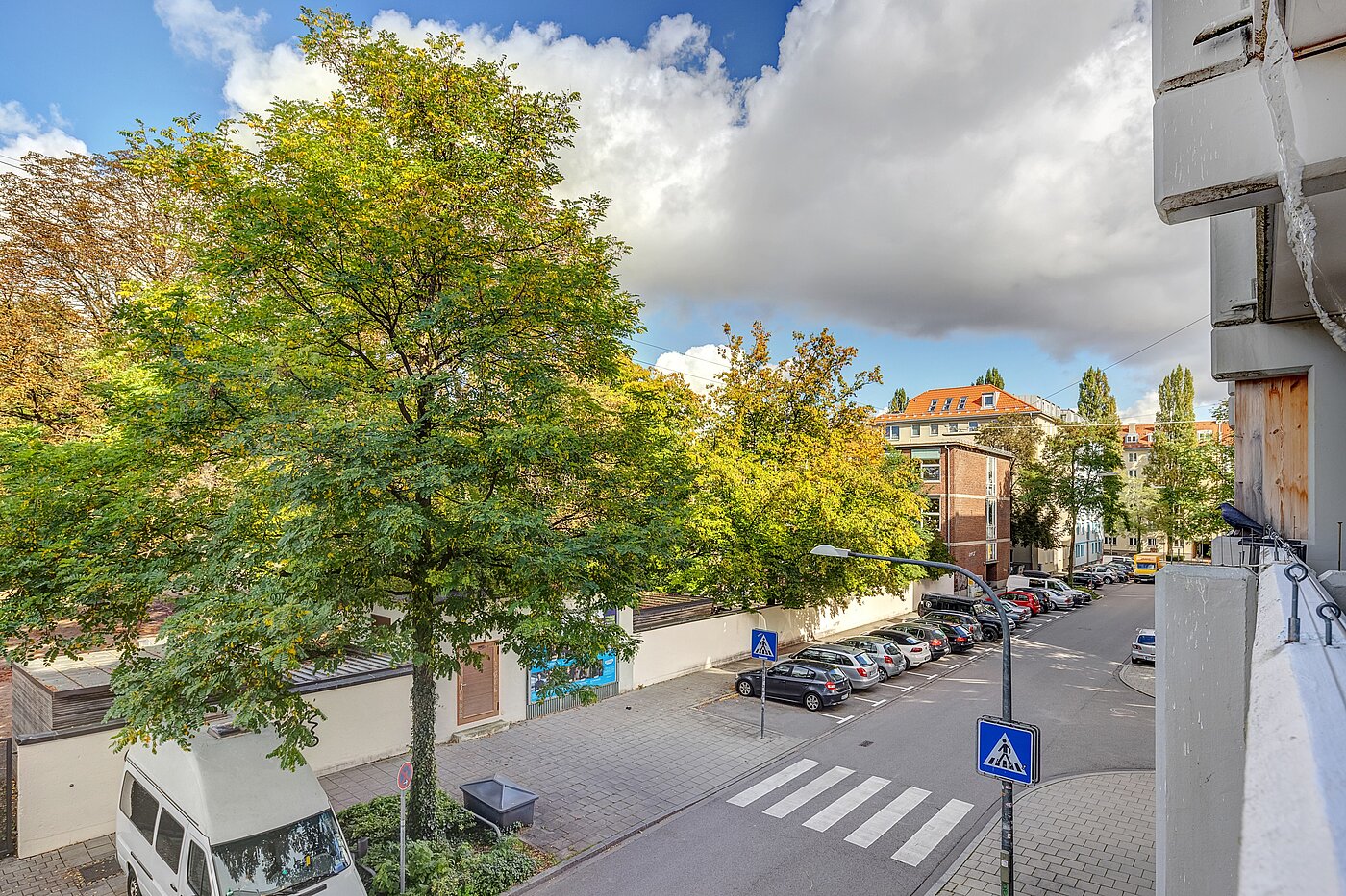Appartamento a 1 camera | München-Maxvorstadt | 700022 | Blick vom Balkon