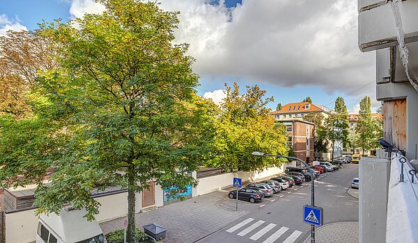 Appartamento a 1 camera | München-Maxvorstadt | 700022 | Blick vom Balkon
