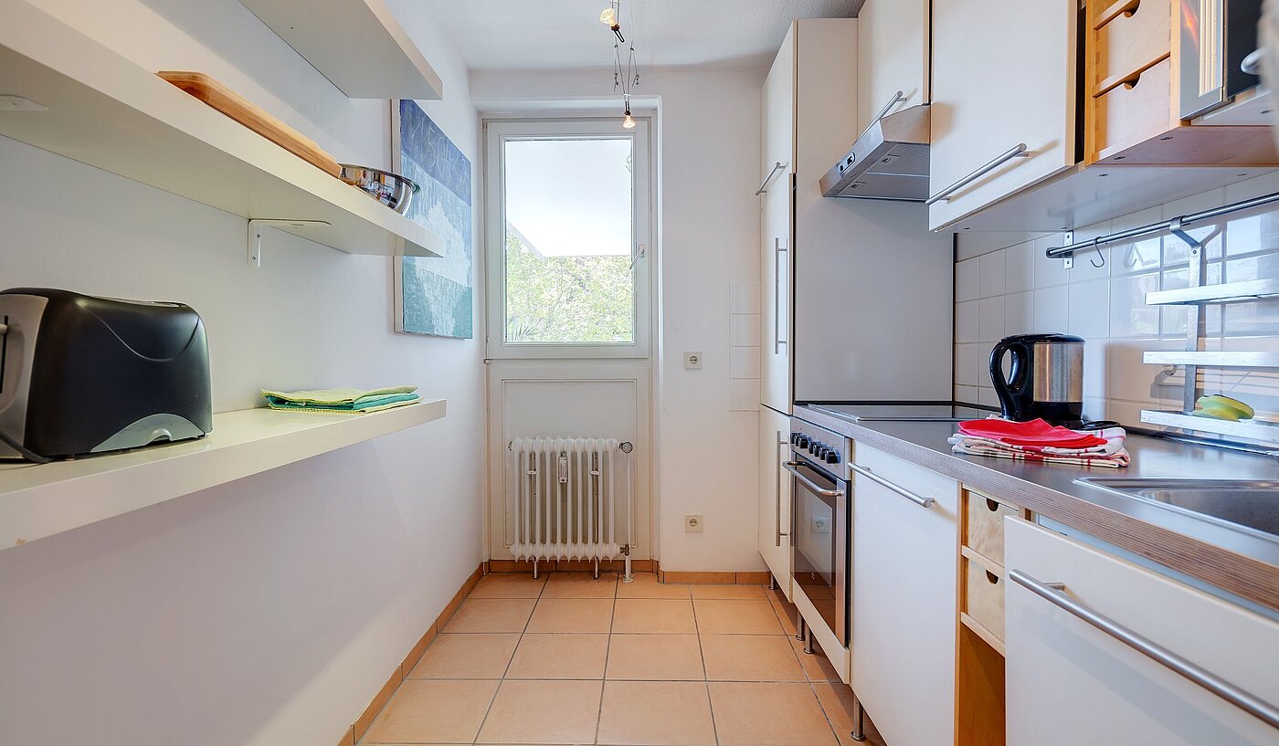 Appartamento a 2 camere | München-Maxvorstadt | 2105ML2 | Küche mit Fenster