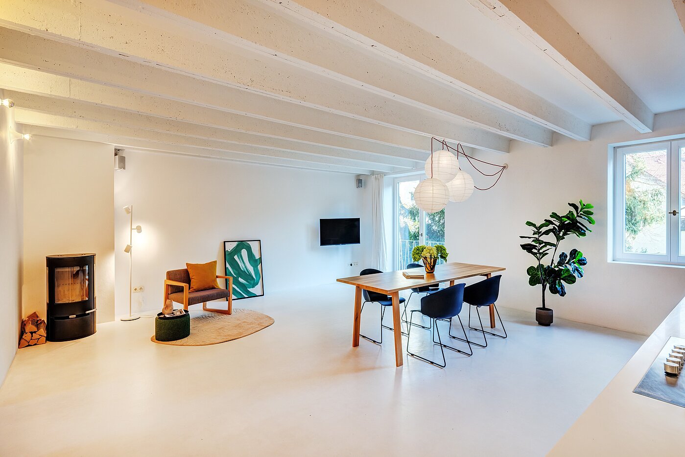 Appartamento a 2.5 camere | München-Au | 703111 | Wohn- und Essbereich