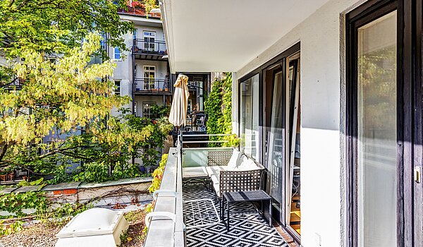 Appartamento a 2 camere | München-Maxvorstadt | 70497 | Balkon