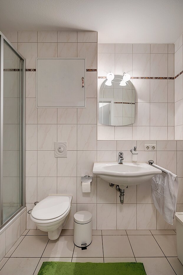 Appartamento a 1.5 camere | München-Au | 2104ML5 | Hell gefliestes Bad