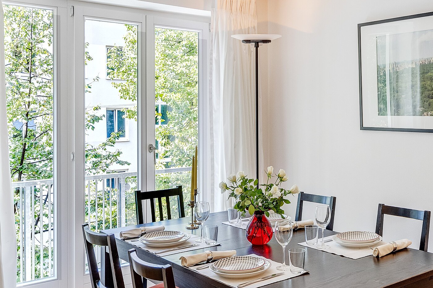 Appartamento a 3 camere | München-Schwabing | 2212ML1 | ...hellem Essbereich, sowie...