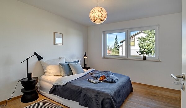 Appartamento a 4 camere | Ismaning | 700081 | Schlafzimmer im Obergeschoss