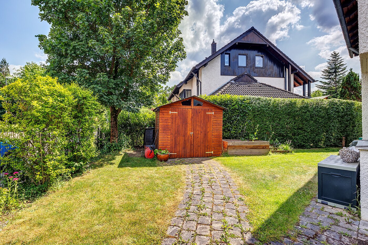 Casa a schiera d'angolo a 6 camere | Germering | 70033 | Zugang zum Garten