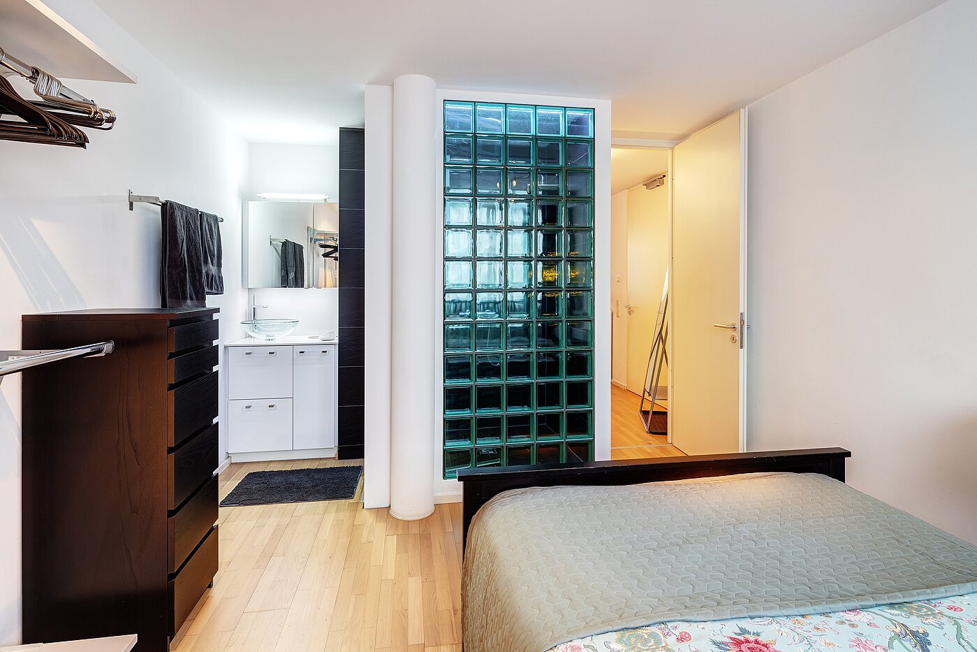 Appartamento a 2 camere | München-Au | 70108 | Schlafzimmer mit Bad