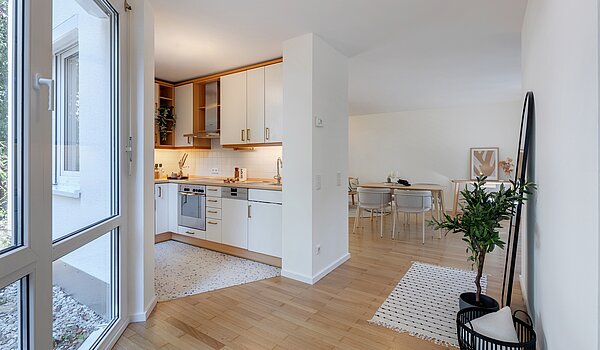 Appartamento al piano terra a 2 camere | München-Laim | 70464 | ...zum Wohnbereich...