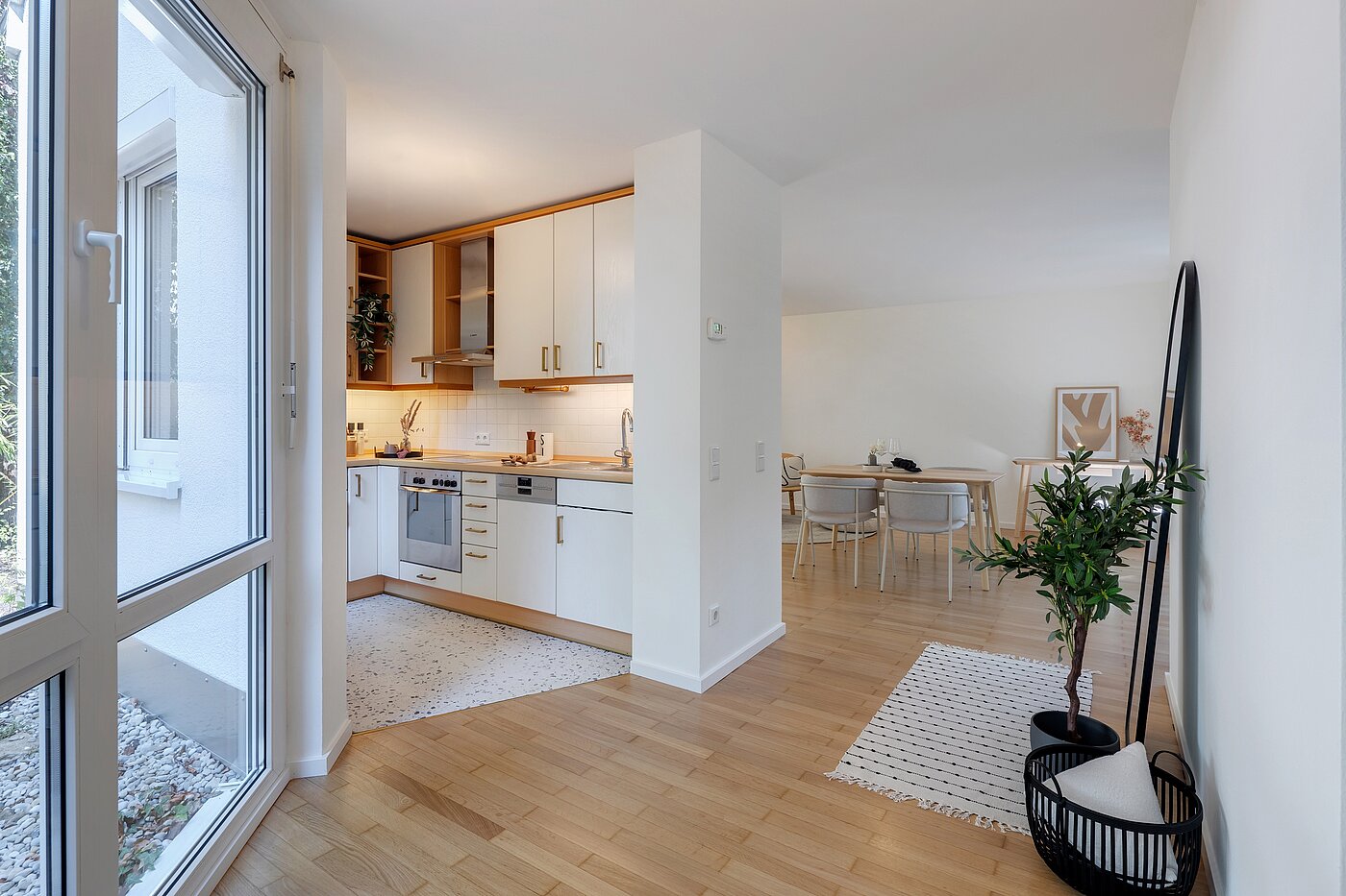 Appartamento al piano terra a 2 camere | München-Laim | 70464 | ...zum Wohnbereich...