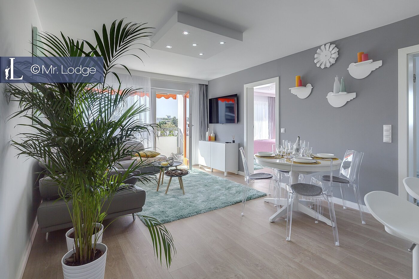 Appartamento a 4 camere | 1609ML4 | Wohnzimmer mit Essplatz
