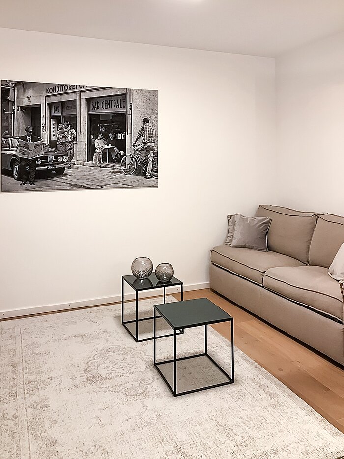 Appartamento al piano terra a 1.5 camere | München-Lehel | 70149 | Schlafen- und...