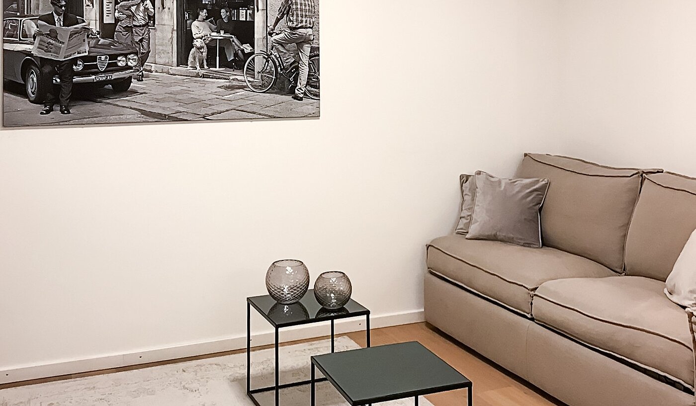 Appartamento al piano terra a 1.5 camere | München-Lehel | 70149 | Schlafen- und...