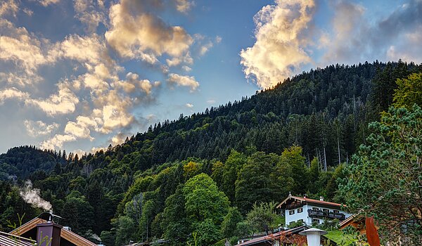 Casa a schiera d'angolo a 3 camere | Kreuth | 70037 | Blick auf den Hirschberg