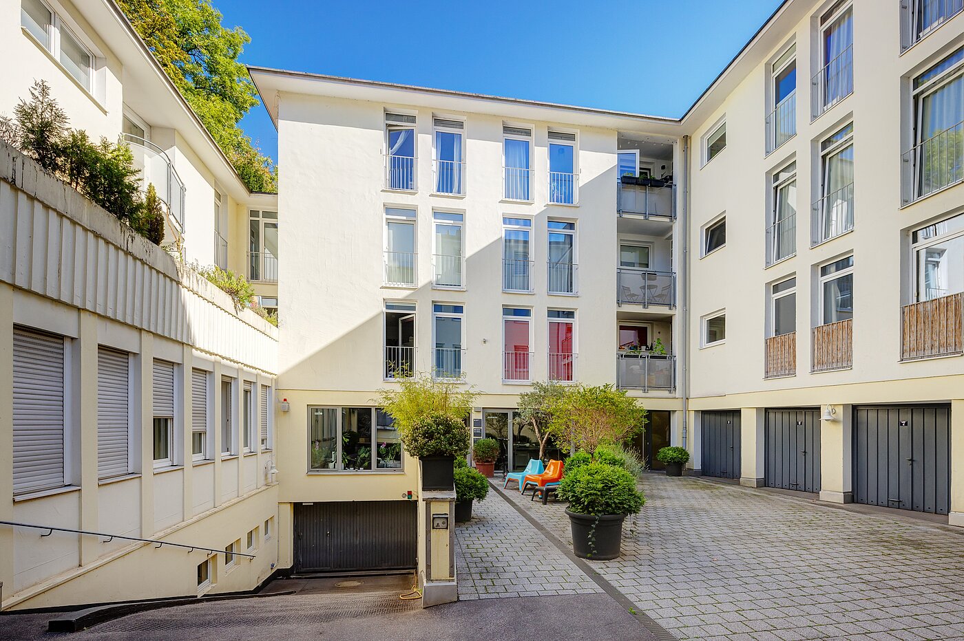 Appartamento a 1 camera | München-Maxvorstadt | 70027 | Ruhiger Innenhof