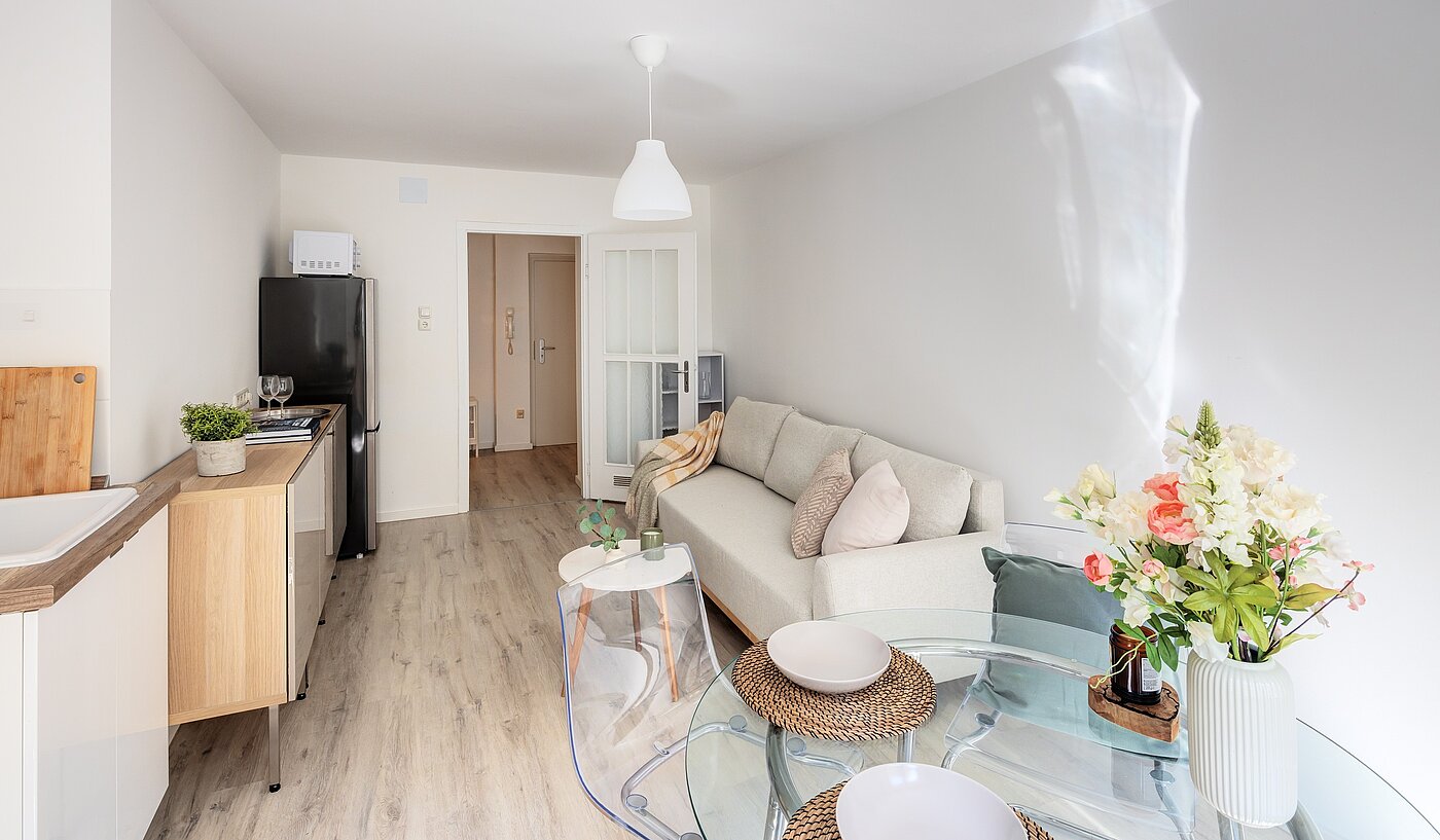 Appartamento a 2 camere | München-Sendling | 70220 | Wohnbereich