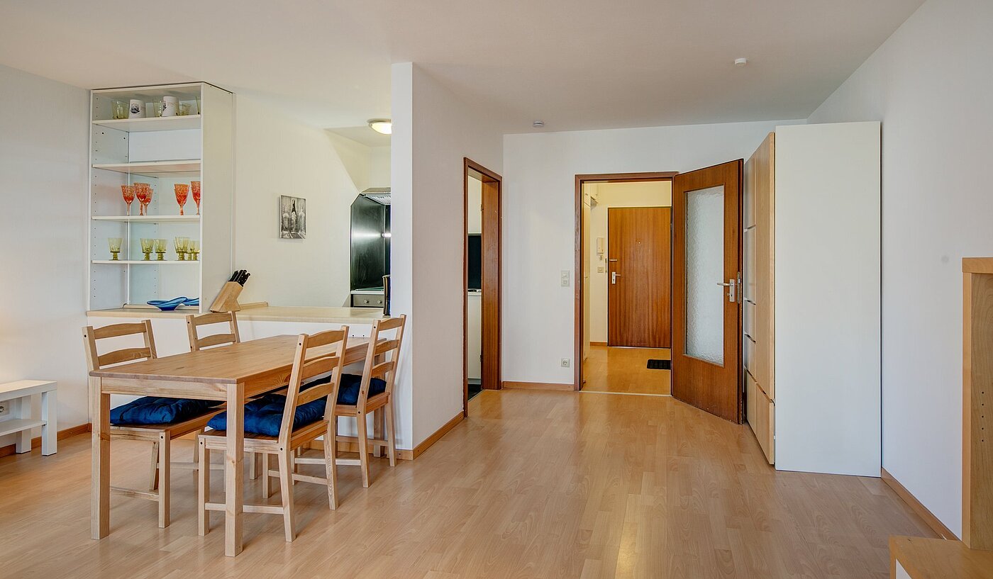 Appartamento a 1 camera | München-Nymphenburg | 1904ML3 | Blick zur Diele