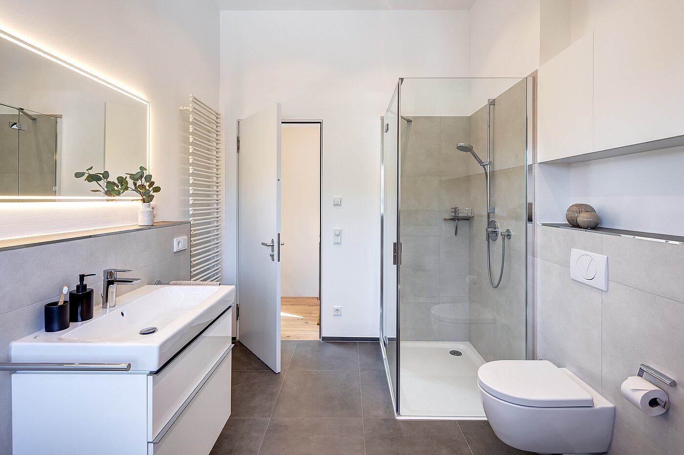 Appartamento Maisonette a 4 camere | München-Obermenzing | 701553 | ...und bodengleicher Dusche