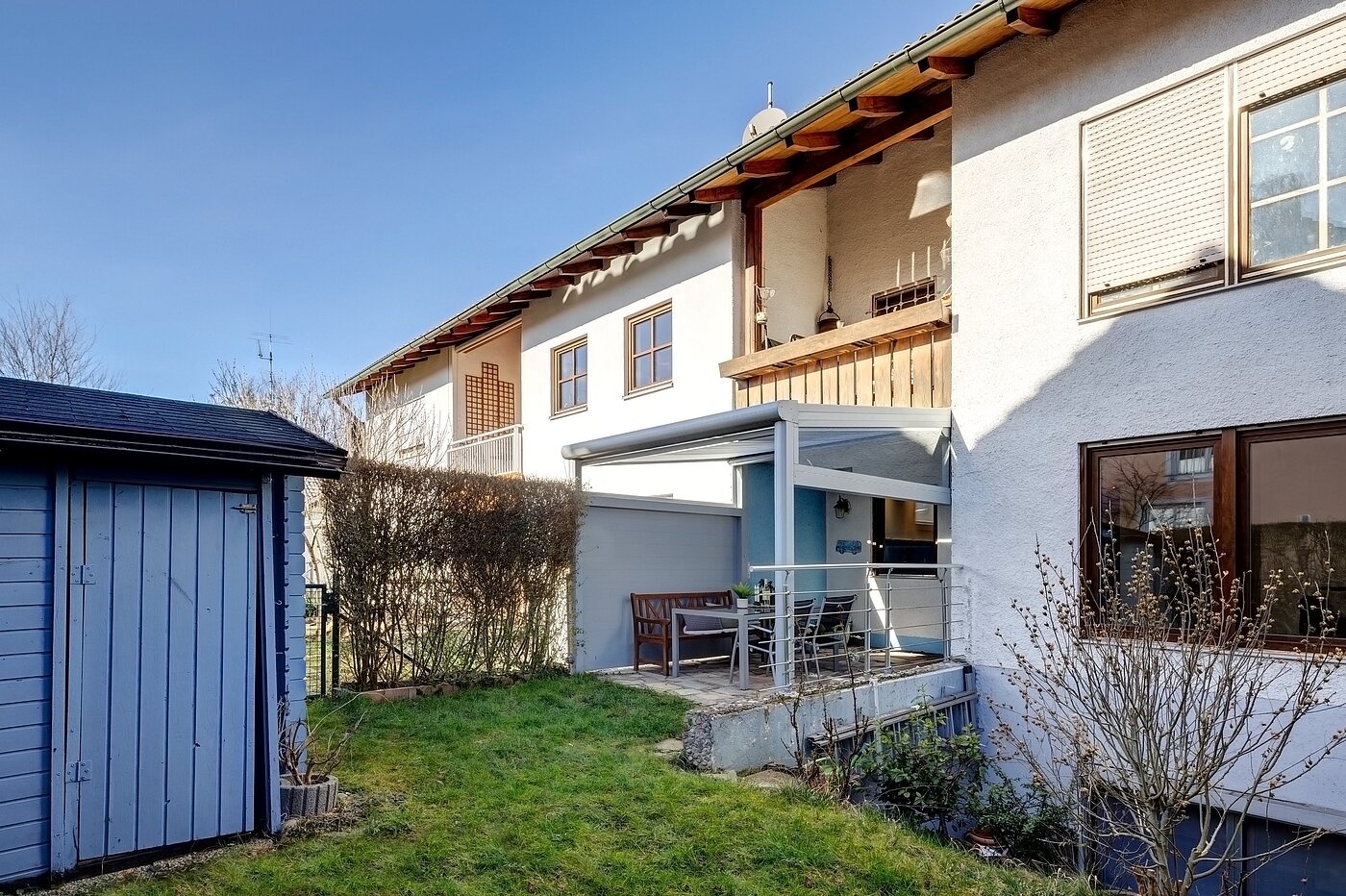 Appartamento a 4 camere | Ismaning | 700081 | Gartenansicht