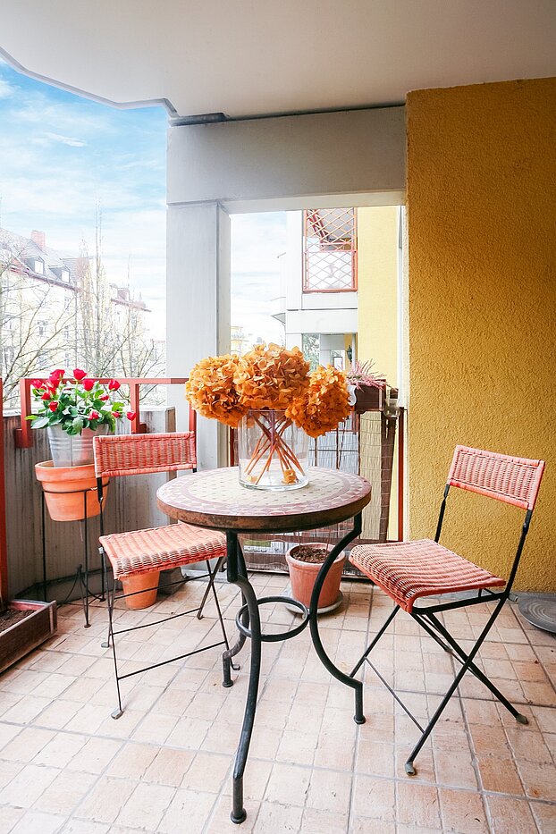 Appartamento a 3 camere | München-Au | 2003ML17 | große Loggia Richtung Südost