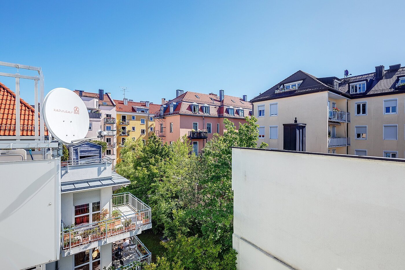 Appartamento a 1 camera | München-Neuhausen | 2010ML6 | ...mit Blick über Neuhausen