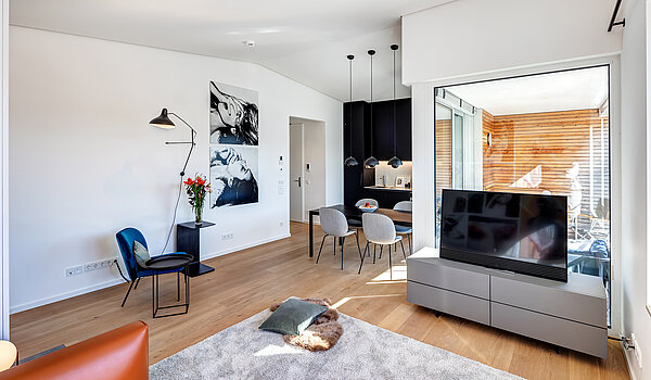 Penthouse a 2 camere | München-Maxvorstadt | 704271 | Hochwertig möbliert