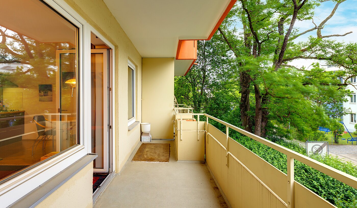 Appartamento a 1 camera | Ottobrunn | 2301ML1 | ...vom Wohnzimmer begehbar