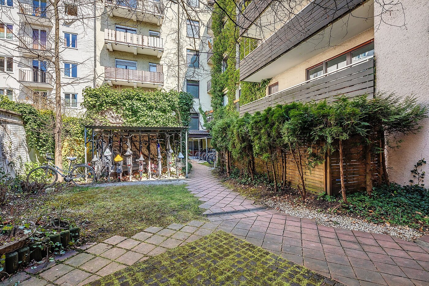 Appartamento a 2 camere | München-Untergiesing | 2003ML12 | ...mit Fahrradabstellflächen