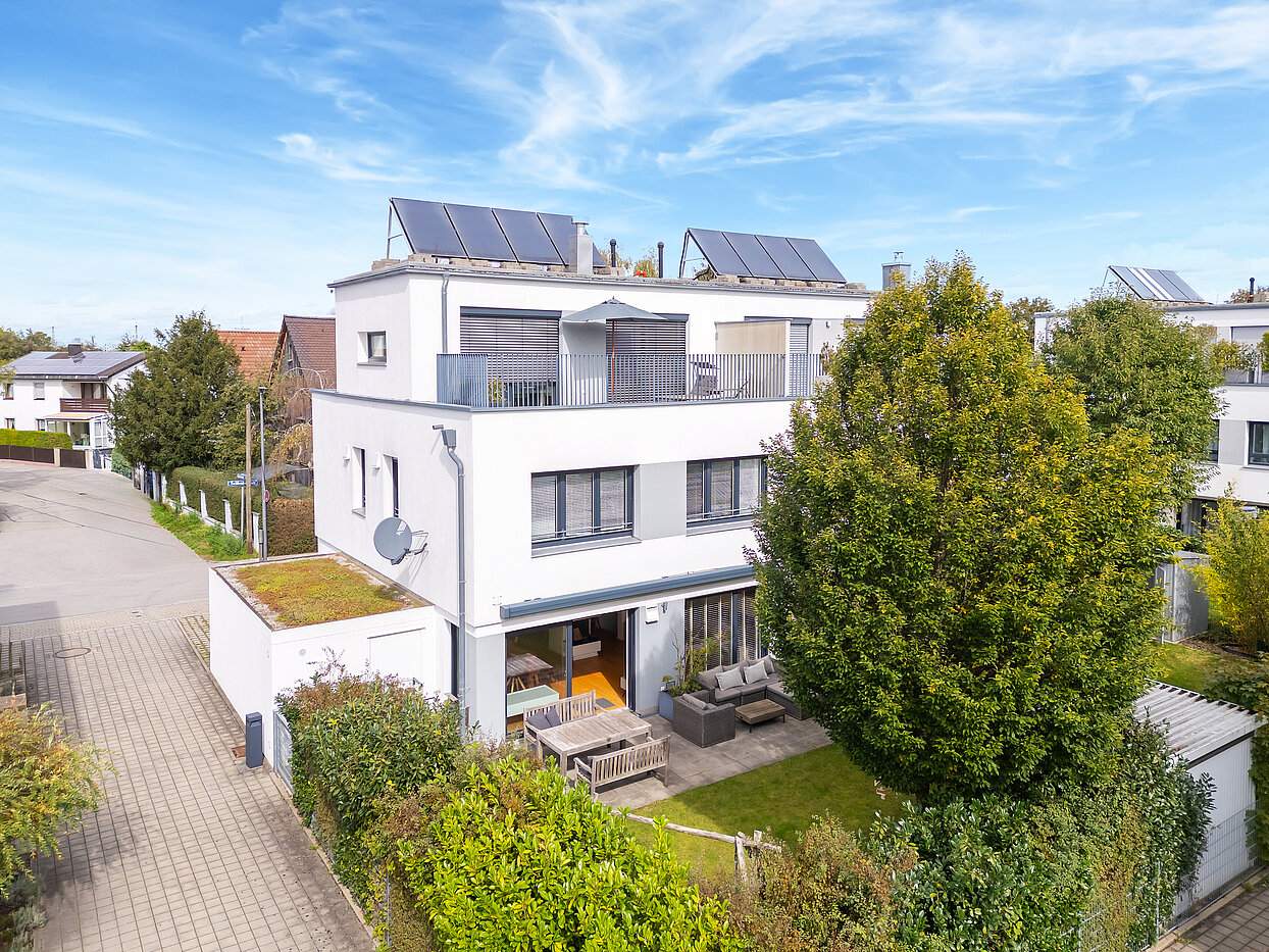 Casa bifamiliare a 5 camere | München-Aubing | 70162 | Vorderansicht