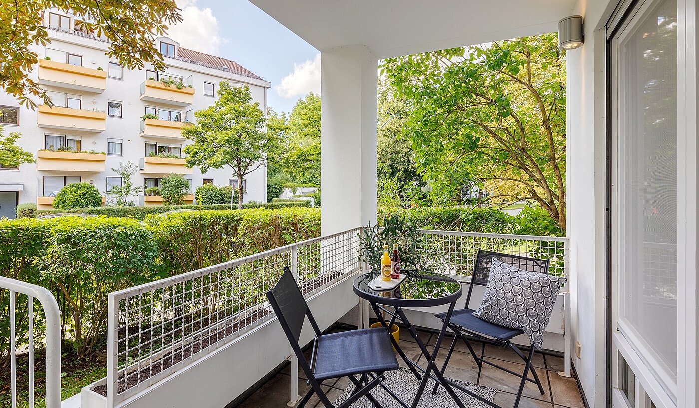 Appartamento a 2 camere | München-Pasing | 2108ML1 | ...Zugang zur Loggia
