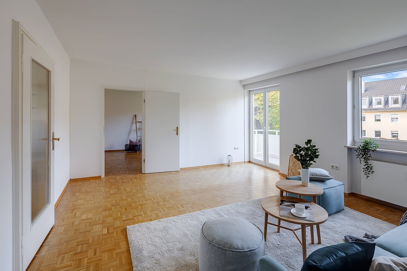 Appartamento a 3 camere | München-Untergiesing | 1909ML6 | ... mit Zugang zum Balkon