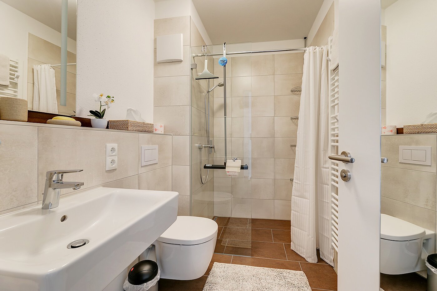 Appartamento al piano terra a 1 camera | München-Milbertshofen | 2202ML8 | Geschmackvolles Bad mit Bodengleicher Dusche...