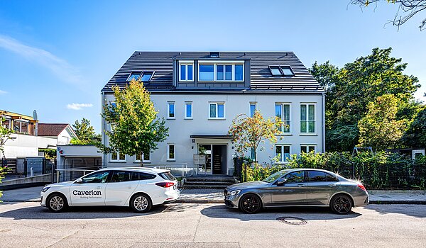 Appartamento Maisonette a 4 camere | München-Obermenzing | 701553 | Ansicht von der Straße aus