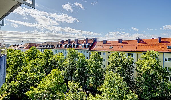 Apartment a 1 camera | München-Schwabing | 70198 | Ausblick und...
