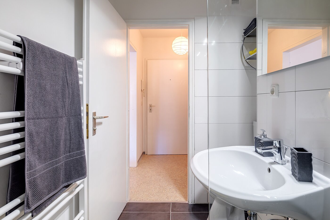 Appartamento a 1 camera | München-Neuhausen | 2301ML8 | ...und Handtuchheizkörper
