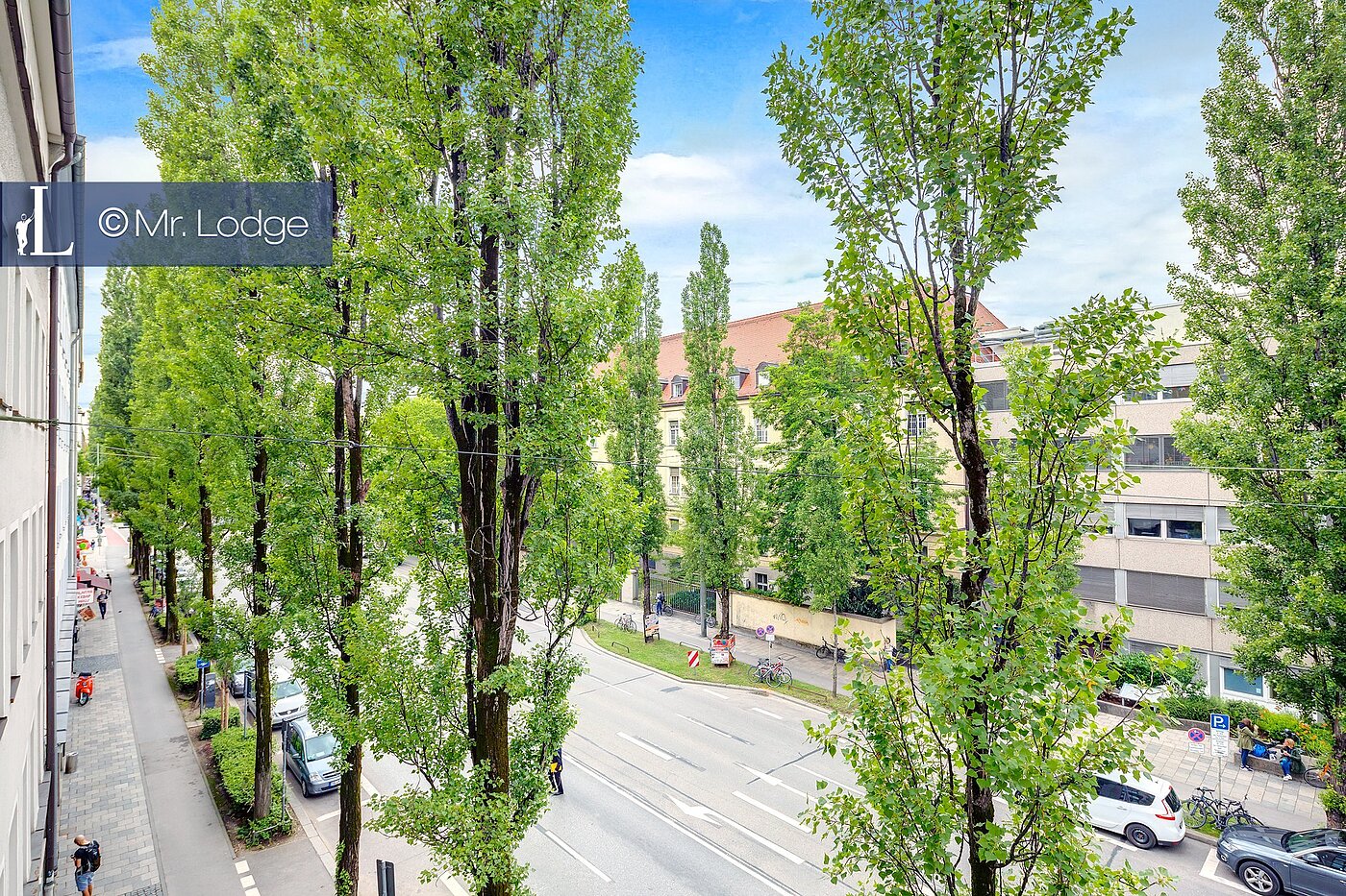Appartamento a 3 camere | München-Ludwigsvorstadt | 1806ML1 | Blick zur Lindwurmstraße