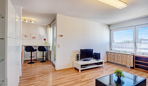 Appartamento a 2.5 camere | München-Hadern | 70393 | ...zur Ess-Diele hin offen