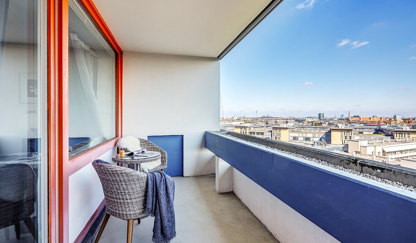 Appartamento a 1 camera | München-Laim | 2107ML8 | Großer Balkon...